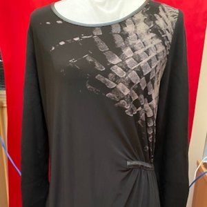 France, Lauren Vidal Black elegant  dress. Brand new .